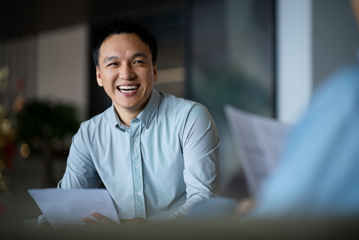 person working in office The Performance Feedback Conversation That Actually Works: A Story