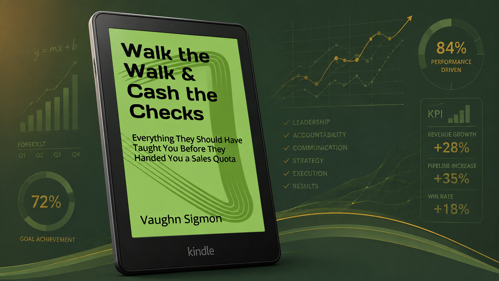 Walk the Walk & Cash the Checks: Everything They Should Have Taught You Before They Handed You a Sales Quota